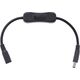 Καλώδιο DC InLine® με διακόπτη, DC ST/BU 5,5x2,5mm, AWG 18, μαύρο, 0,20m