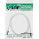 Καλώδιο Patch InLine®, Cat.6A, S/FTP, TPE (LSZH), CCA, λευκό, 2m