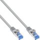 Καλώδιο Patch InLine®, Cat.6A, S/FTP, TPE (LSZH), CCA, γκρι, 0,3m