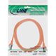 Καλώδιο Patch InLine®, Cat.6A, S/FTP, TPE (LSZH), CCA, πορτοκαλί, 0,5m