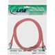 Καλώδιο Patch InLine®, Cat.6A, S/FTP, TPE (LSZH), CCA, κόκκινο, 0,3m