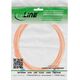 InLine® Patchkabel Slim, Cat.6A, S/FTP, TPE (LSZH) flexibel, PoE, orange, 10m