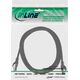 Καλώδιο Patch InLine®, Cat.6A, S/FTP, TPE (LSZH), CCA, μαύρο, 1,5m