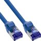 Καλώδιο Patch InLine® Slim, Cat.6A, S/FTP, TPE (LSZH) ευέλικτο, PoE, μπλε, 7,5m