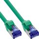 Καλώδιο InLine® Patch Slim, Cat.6A, S/FTP, TPE (LSZH) ευέλικτο, PoE, πράσινο, 2m