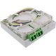 InLine® FTTH Verlängerungsbox vorkonfektioniert  4x LC/APC 9/125µm 50m