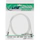 Καλώδιο Patch InLine®, Cat.6A, S/FTP, TPE ευέλικτο, λευκό, 0,25m