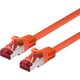 LOGON TCR66SS010O καλώδιο δικτύου Πορτοκαλί 1 m Cat6 SF/UTP (S-FTP)