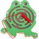 RoGer Magnetic Ball Labyrinth with LED sound Frog Green