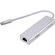 RoGerAD15642 USB-C Hub - Splitter 3 x USB 3.0 / RJ45