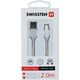 Swissten Textile Quick Charge Universal Micro USB Data and Charging Cable 2.0m