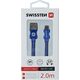 Swissten Textile Quick Charge Universal Micro USB Data and Charging Cable 2.0m