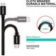 Swissten Textile Quick Charge Universal Micro USB Data and Charging Cable 2.0m