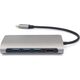RoGer USB-C HUB 8in1 with USB-C PD / USB 3.0 x2 / RJ45 / HDMI / SD / TF card reader
