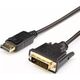 RoGer DisplayPort to DVI Cable 1,8m / DVI-D (Dual Link)