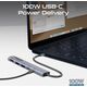 Promate LinkHub-5X Hub HDMI 4K@60Hz / USB-C PD100W