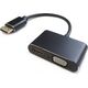 RoGer DisplayPort to HDMI + VGA Adapter v1.4 / 4K@30Hz