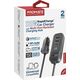 Promate GearHub-120W Car charger 120W / 2x USB-C / 2x USB-A