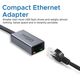 Promate GigaLink-C Adapter USB-C to Gigabit Ethernet 10/100/1000Mbps