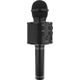 RoGer Bluetooth Microphone Karaoke With Build In Speaker / 2x 5W / Aux / USB / MicroSD / Black