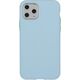 Mocco Soft Cream Silicone Back Case for Apple iPhone 12 Mini Blue