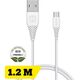 Swissten Eco Friendly Fast Charge 3A Micro USB Data and Charging Cable 1.2m