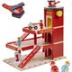 Lulilo Children's Wooden Parking Fire Station