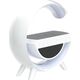 Wolulu AS-50195 Night Light with Wireless Charger / Bluetooth Speaker / Alarm Clock / LED / RGB