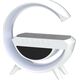 Wolulu AS-50195 Night Light with Wireless Charger / Bluetooth Speaker / Alarm Clock / LED / RGB