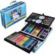 RoGer Professional Muticoloring drawing kit with metal Unicorn case