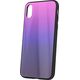 Mocco Aurora Glass Silicone Back Case for Apple iPhone 6 Plus / 6S Plus Pink - Black