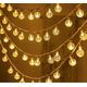 RoGer Bulb String Lights 100 LED Warm-White 10m