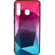 Mocco Stone Ombre Back Case Silicone Case With gradient Color For Apple iPhone 11 Pro Pink - Blue