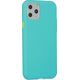 Mocco Soft Cream Silicone Back Case for Apple iPhone 12 / 12 Pro Green