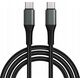 WELIKE WK-150-C USB-C charging cable 120W PD / 1m / silver