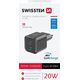 Swissten GaN PD 2x USB-C Travel Charger 20W