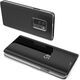 Mocco Clear View Cover Case For Samsung Galaxy A22 4G Black