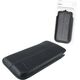 Trust Leather Sleeve Universal Case 7 - 12.5 cm Black