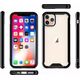 Mocco Acrylic Air Case Silicone Case for Apple iPhone 12 Pro Max Transparent-Black