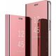 Mocco Clear View Cover Case For Samsung Galaxy A42 5G Pink