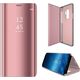 Mocco Clear View Cover Case For Samsung Galaxy A42 5G Pink
