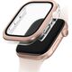 Case UNIQ Voute for Apple Watch Series 10 46mm tempered glass rose gold
