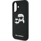 Karl Lagerfeld KLHMP16MSKCHPPLK iPhone16 Plus 6.7" black/black hardcase Silicone Double Heads Print