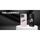 Karl Lagerfeld KLHMP16MSKCHPPLP iPhone16 Plus 6.7" pink/pink hardcase Silicone Double Heads Print