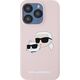 Karl Lagerfeld KLHMP16MSKCHPPLP iPhone16 Plus 6.7" pink/pink hardcase Silicone Double Heads Print