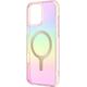 Case UNIQ Iridescia for iPhone 16 Pro Max Magclick Charging pink prism
