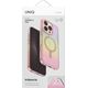 Case UNIQ Iridescia for iPhone 16 Pro Magclick Charging pink prism