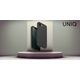 Etui UNIQ Lino do iPhone 16e (2025)      Magclick Charging szary