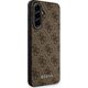 Etui Guess 4G Metal Gold Logo do Samsung Galaxy A36 brązowy
