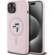 Etui Karl Lagerfeld Silicone             Karl&Choupette MagSafe do iPhone 15 różowy